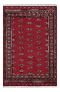 Tappeto Pakistani - 208 x 140 cm - rosso