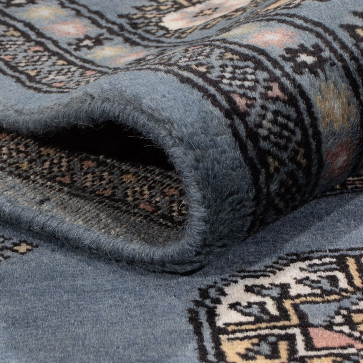 Tappeto Pakistani - 198 x 140 cm - blu