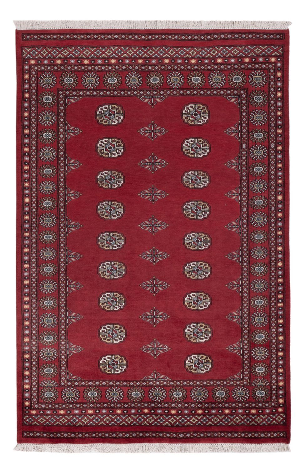 Tappeto Pakistani - 213 x 139 cm - rosso