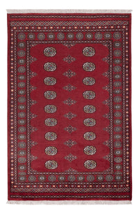 Tappeto Pakistani - 213 x 139 cm - rosso