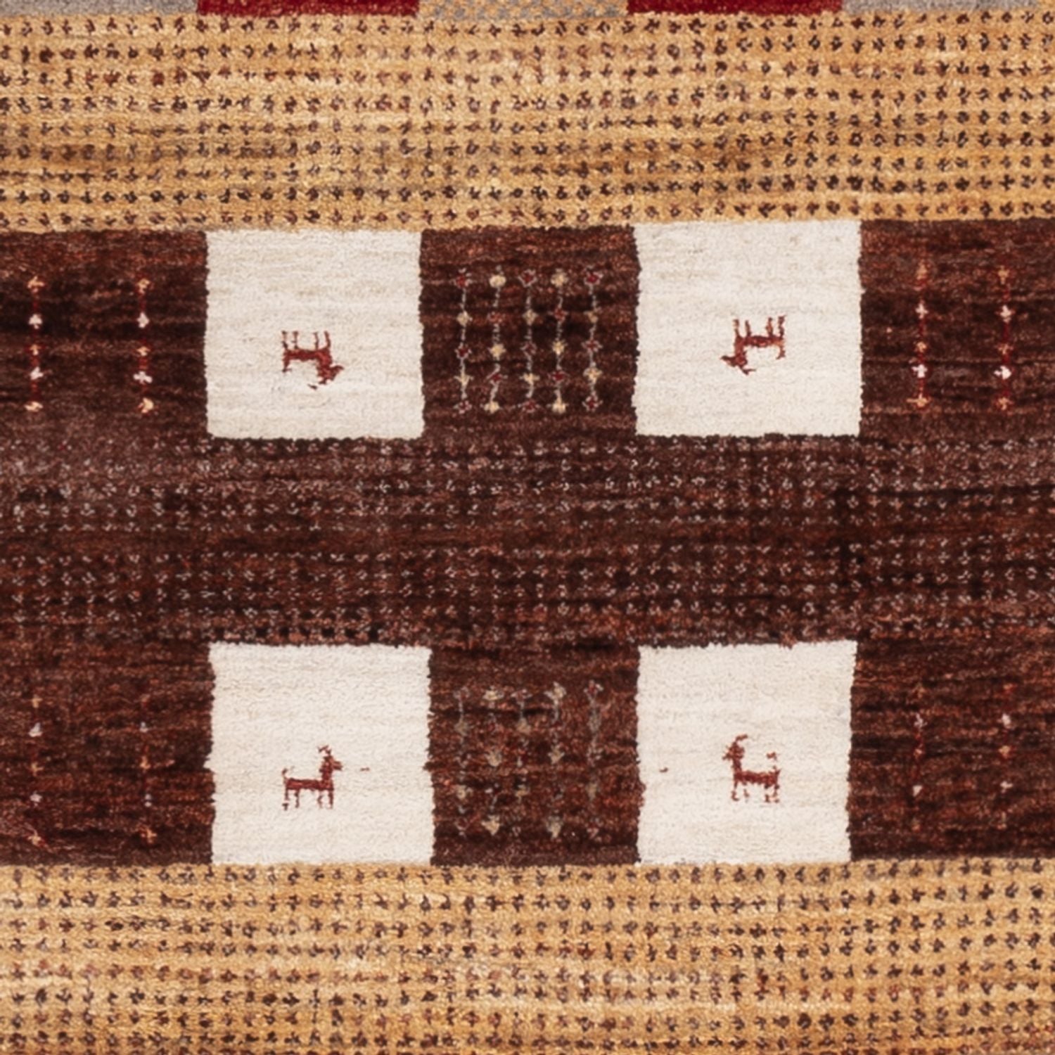 Tappeto Gabbeh - Loribaft Indus - 204 x 143 cm - multicolore