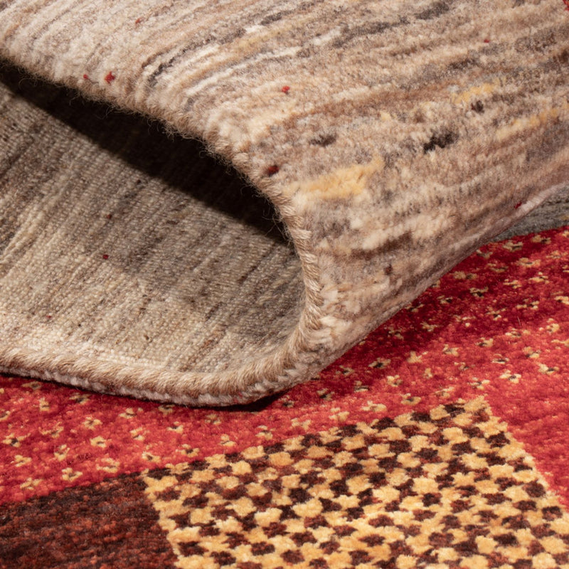 Tappeto Gabbeh - Loribaft Indus - 193 x 145 cm - multicolore