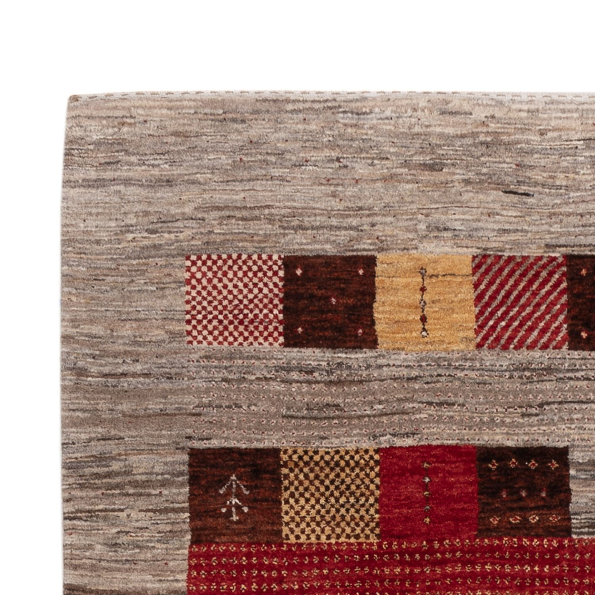 Tappeto Gabbeh - Loribaft Indus - 209 x 152 cm - multicolore