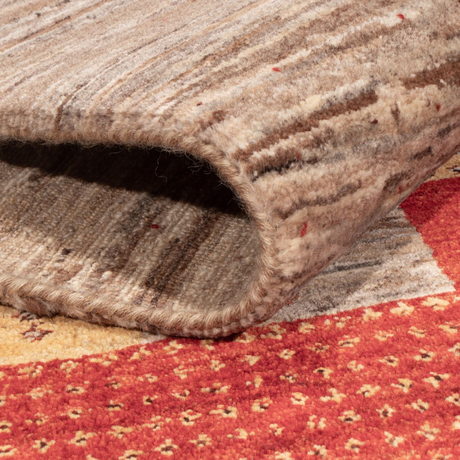 Tappeto Gabbeh - Loribaft Indus - 209 x 152 cm - multicolore