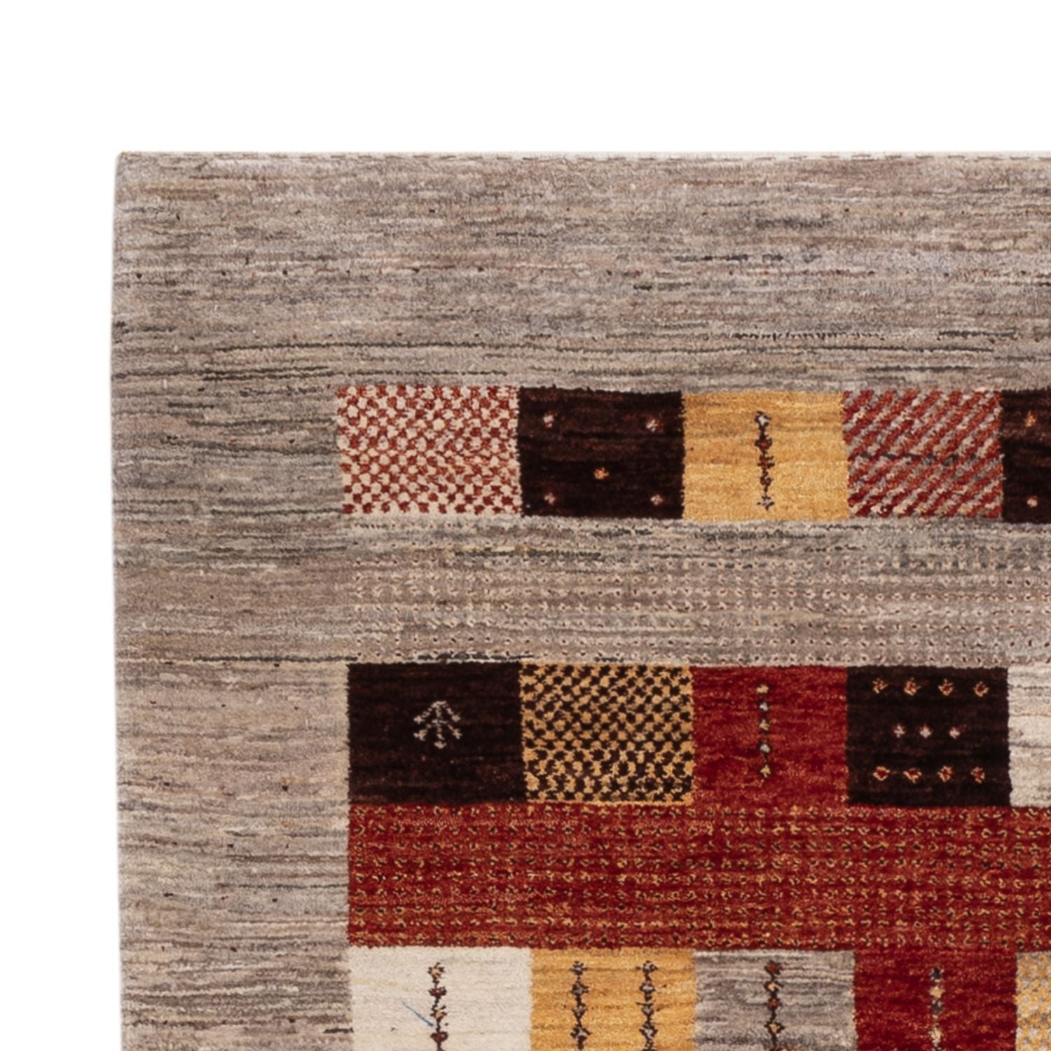 Tappeto Gabbeh - Loribaft Indus - 205 x 144 cm - multicolore