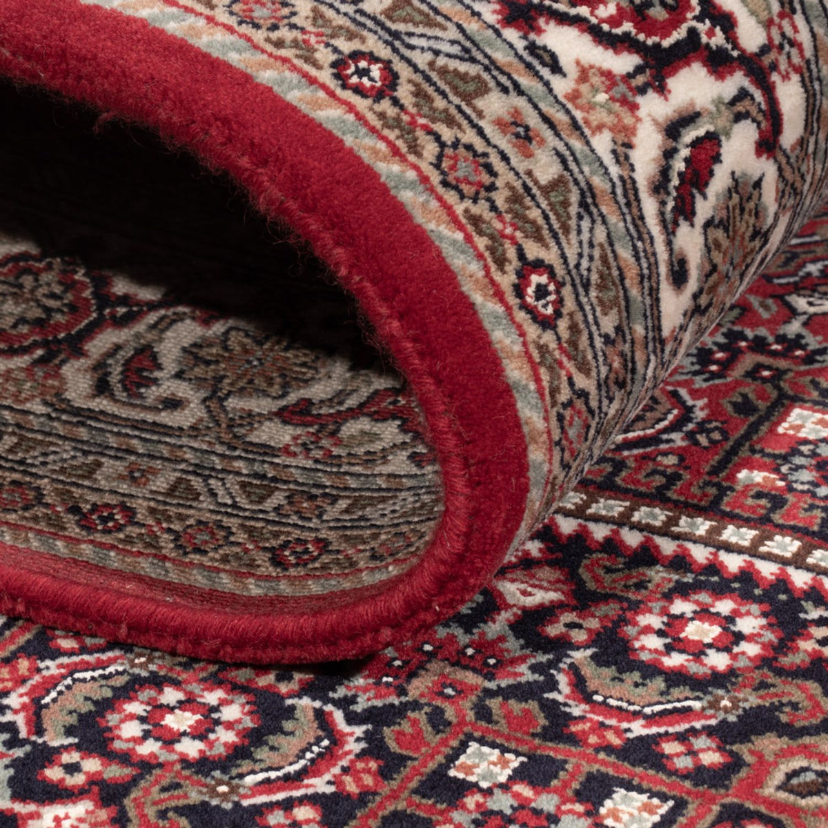 Tappeto orientale - Bidjar - Indo - 200 x 142 cm - marrone scuro