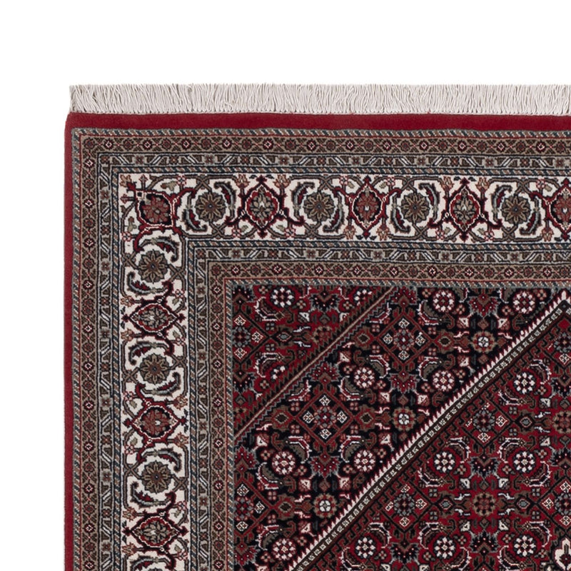 Tappeto orientale - Bidjar - Indo - 201 x 142 cm - marrone scuro