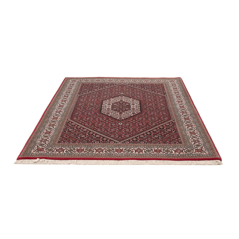 Tappeto orientale - Bidjar - Indo - 201 x 142 cm - marrone scuro