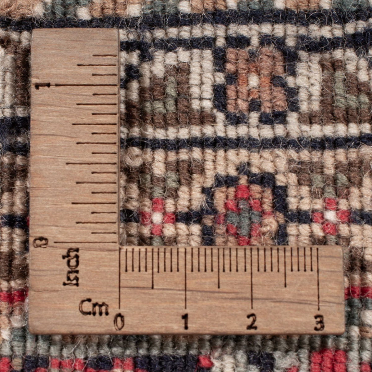 Tappeto orientale - Bidjar - Indo - 201 x 142 cm - marrone scuro