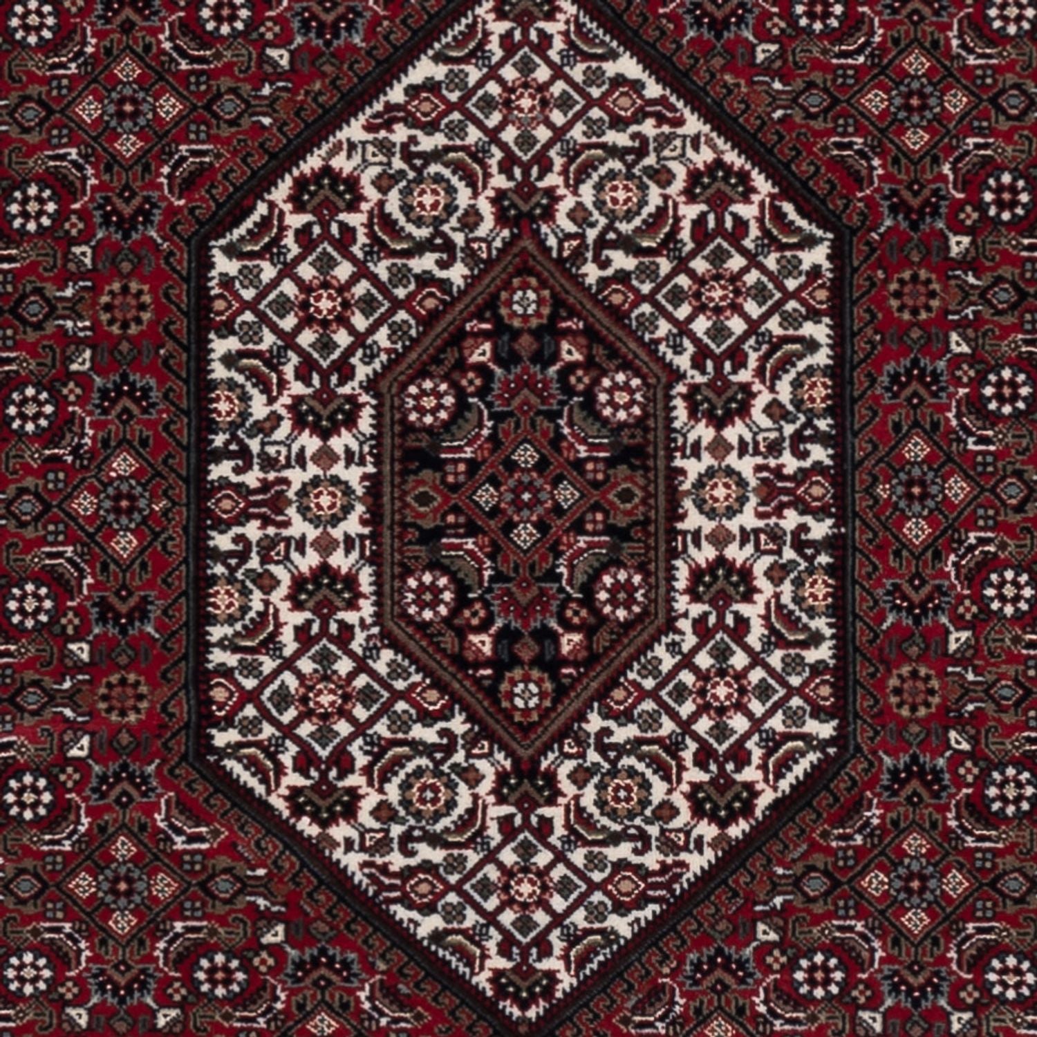 Tappeto orientale - Bidjar - Indo - 204 x 145 cm - marrone scuro