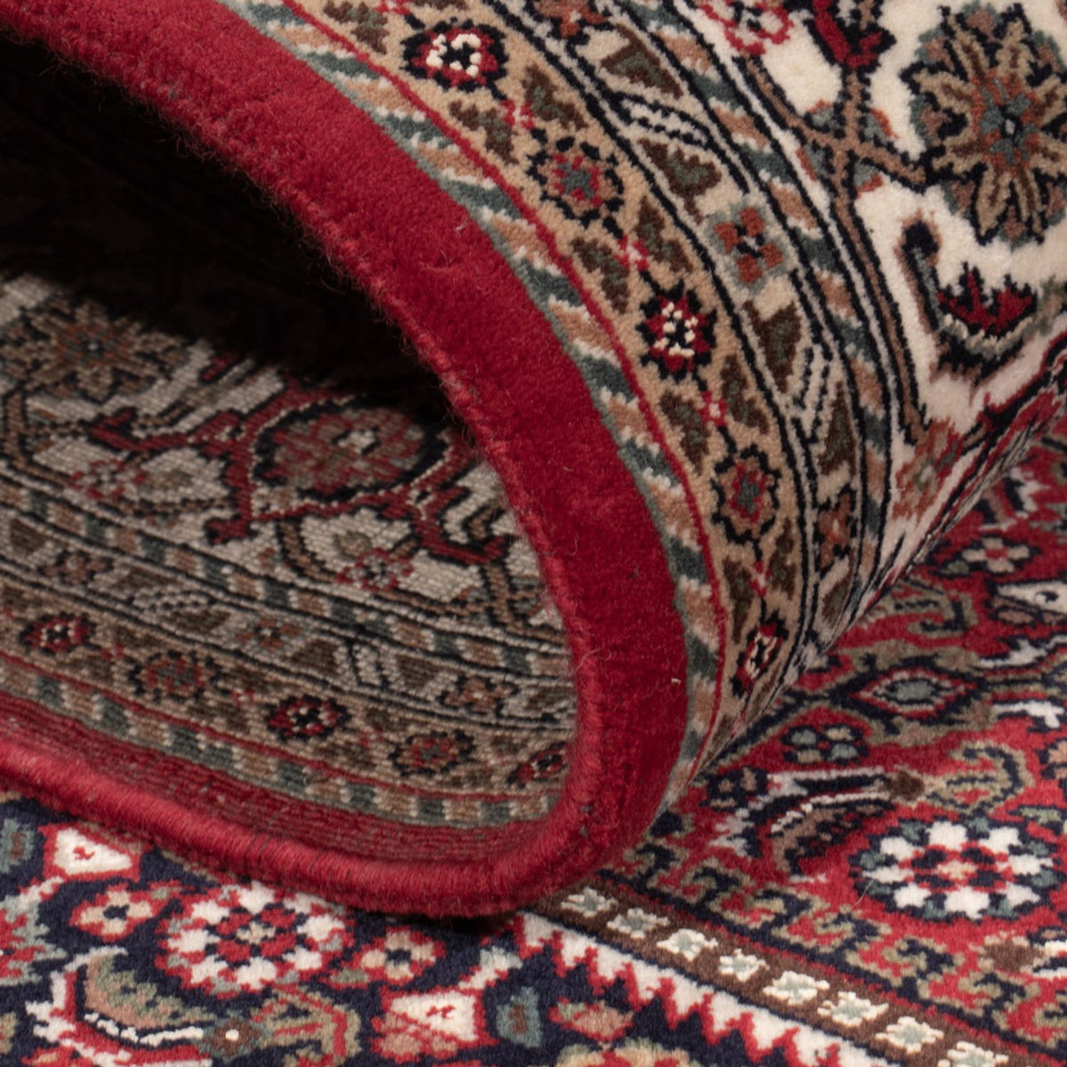 Tappeto orientale - Bidjar - Indo - 204 x 145 cm - marrone scuro