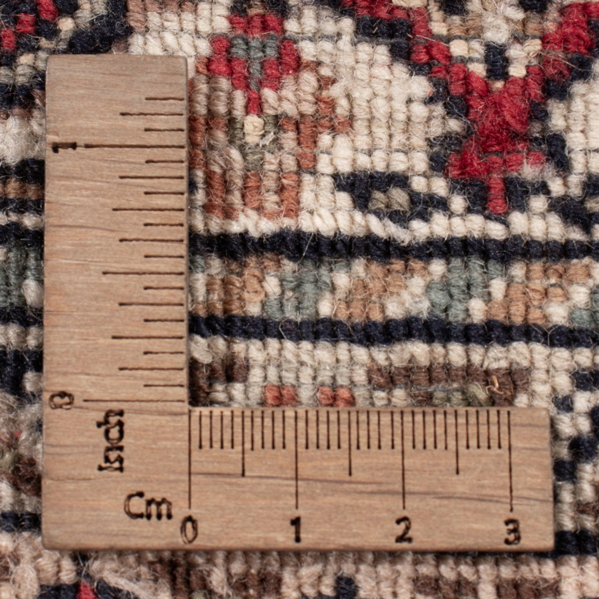 Tappeto orientale - Bidjar - Indo - 202 x 138 cm - marrone scuro