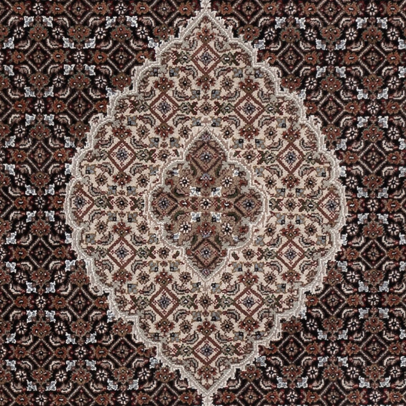 Tappeto orientale - Tabriz - 205 x 143 cm - grigio scuro