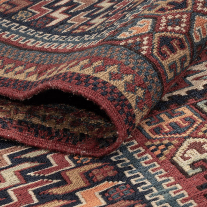 Tappeto Kelim - Orientale - Soumak - 215 x 155 cm - beige scuro