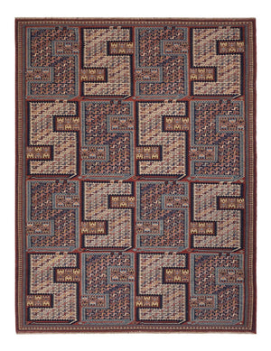 Tappeto Kelim - Orientale - Soumak - 205 x 166 cm - beige scuro
