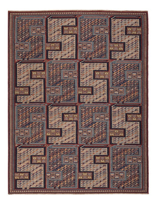 Tappeto Kelim - Orientale - Soumak - 209 x 166 cm - beige scuro