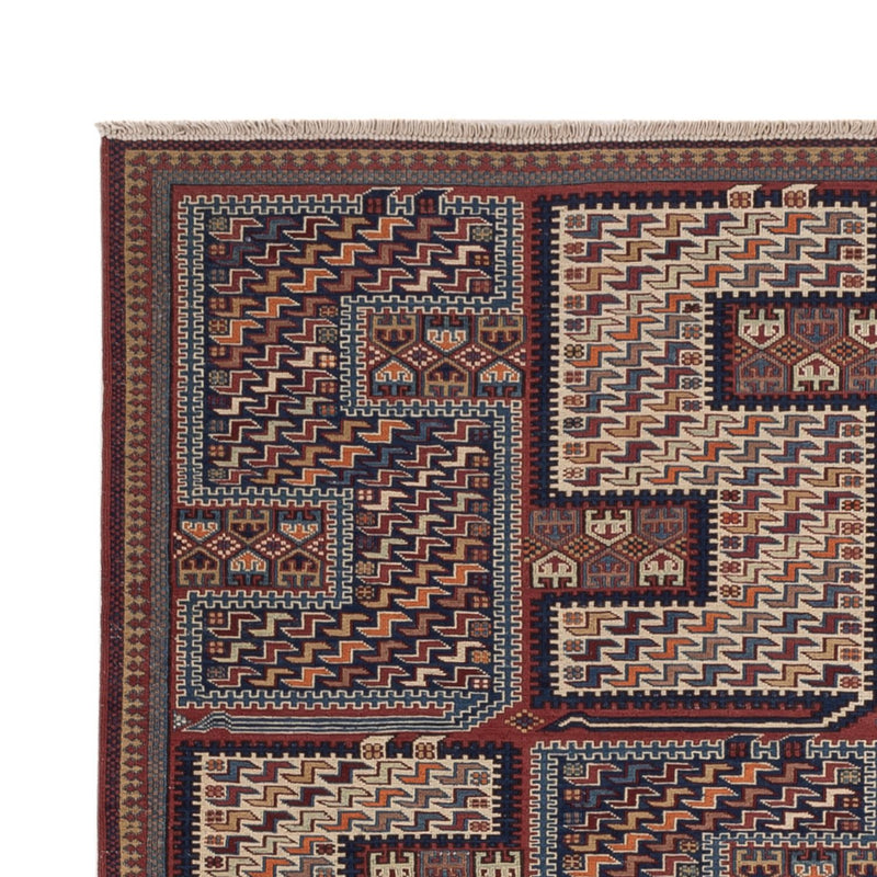 Tappeto Kelim - Orientale - Soumak - 215 x 159 cm - beige scuro