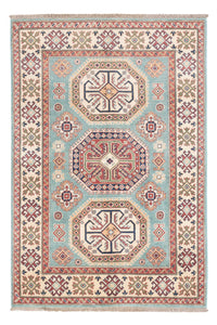 Tappeto Ziegler - Kazak - 178 x 120 cm - blu chiaro