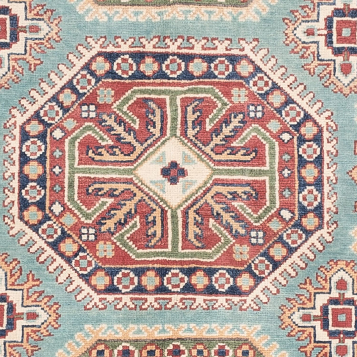 Tappeto Ziegler - Kazak - 178 x 120 cm - blu chiaro