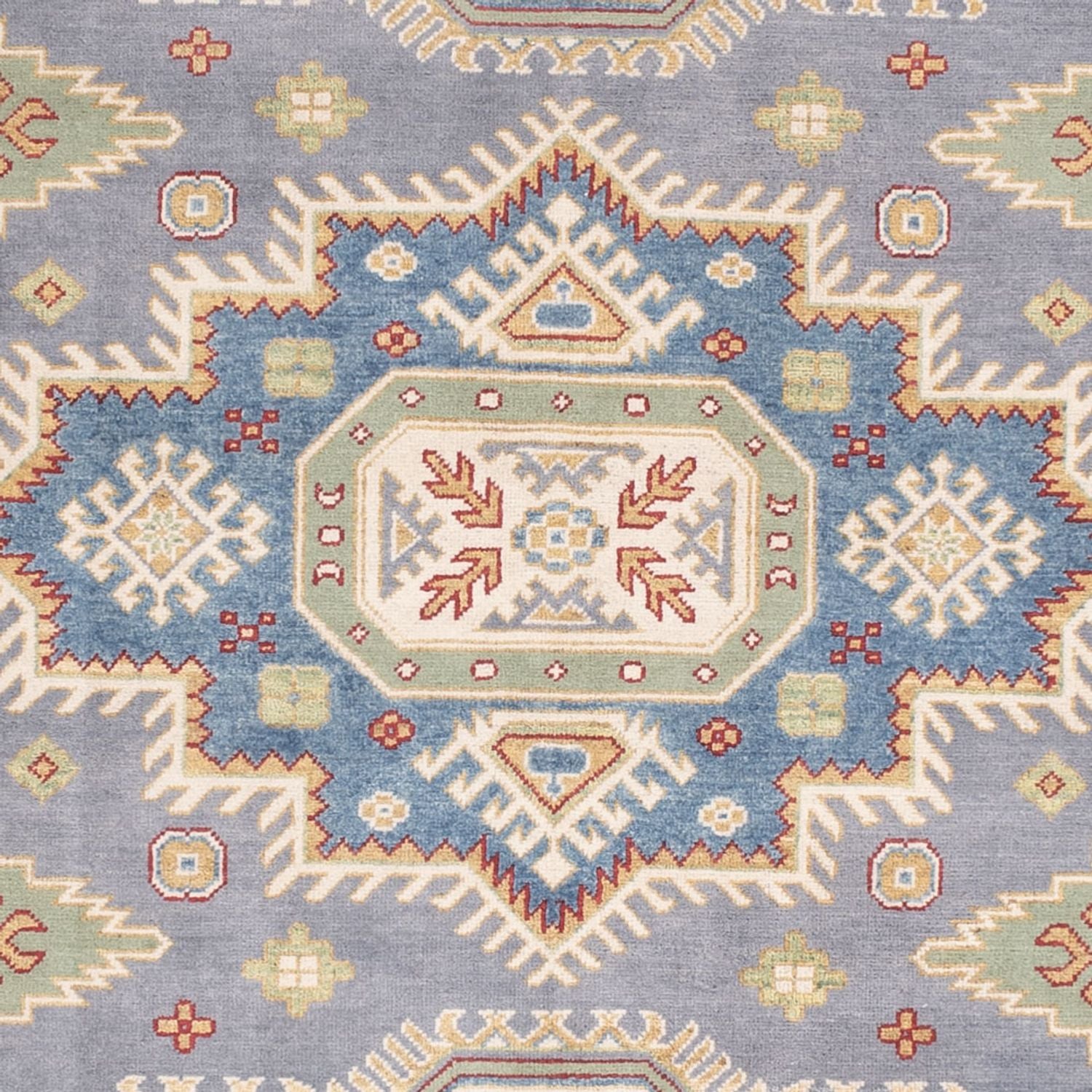 Tappeto Ziegler - Kazak - 299 x 244 cm - blu mare