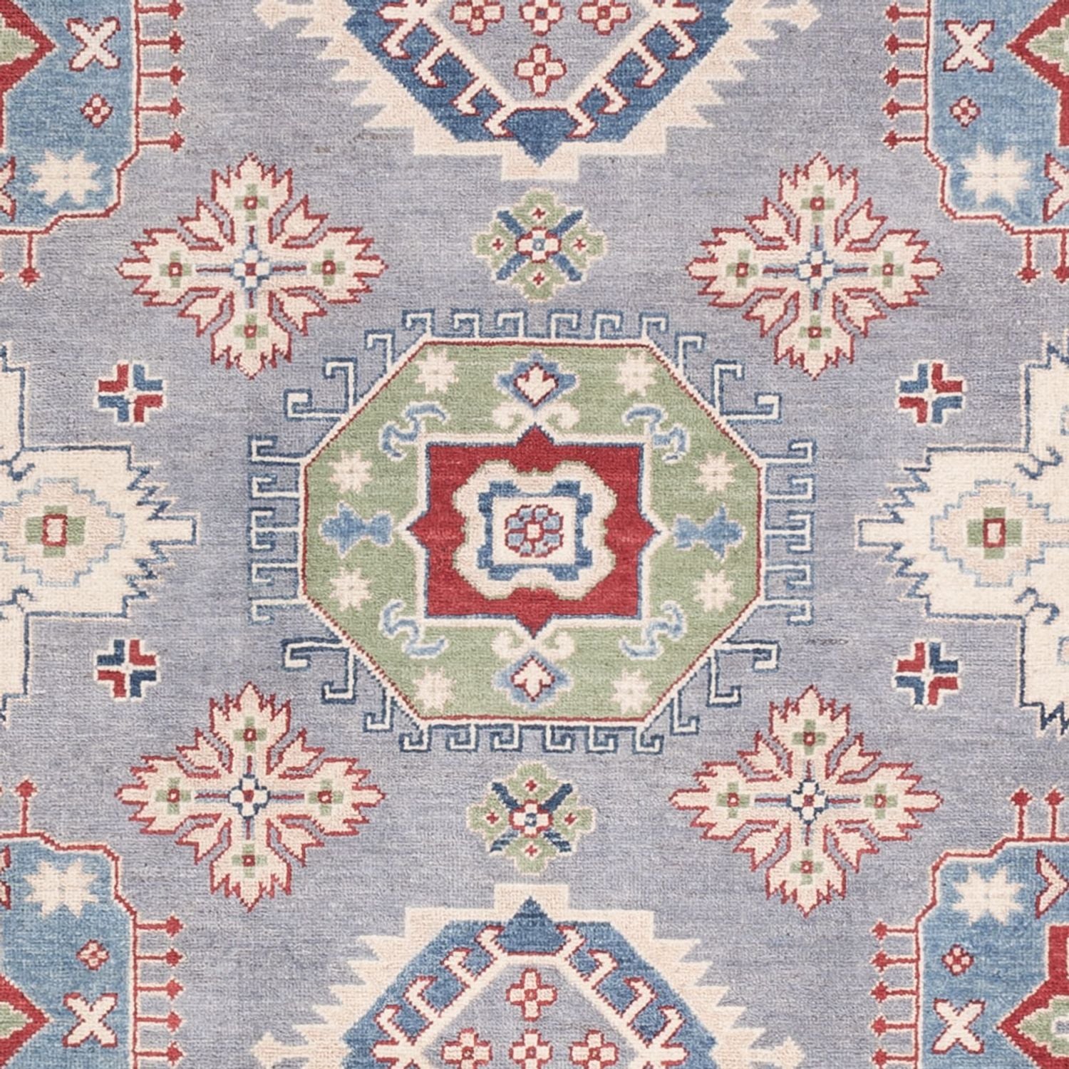 Tappeto Ziegler - Kazak - 302 x 246 cm - blu mare
