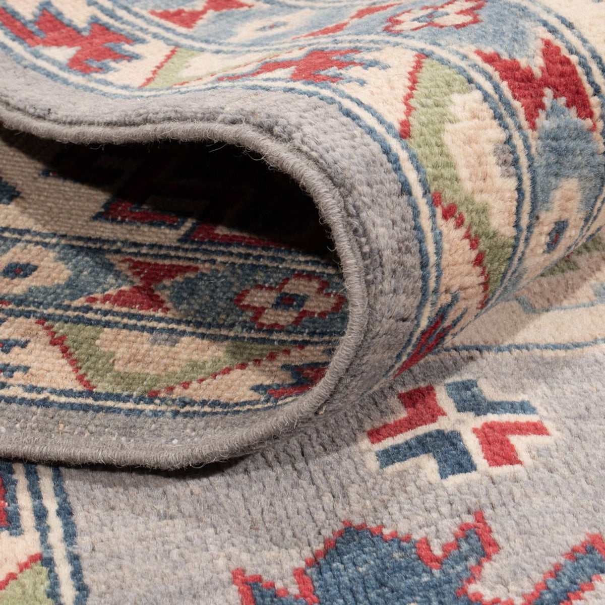 Tappeto Ziegler - Kazak - 302 x 246 cm - blu mare