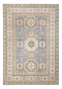 Tappeto Ziegler - Kazak - 299 x 203 cm - blu mare