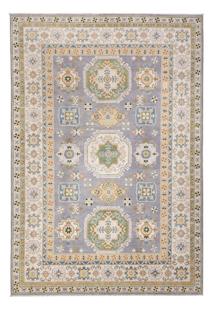 Tappeto Ziegler - Kazak - 299 x 203 cm - blu mare
