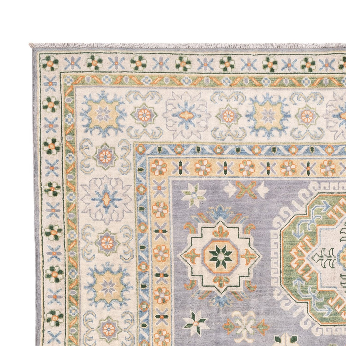 Tappeto Ziegler - Kazak - 299 x 203 cm - blu mare