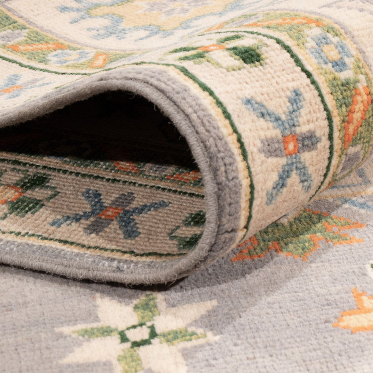 Tappeto Ziegler - Kazak - 299 x 203 cm - blu mare