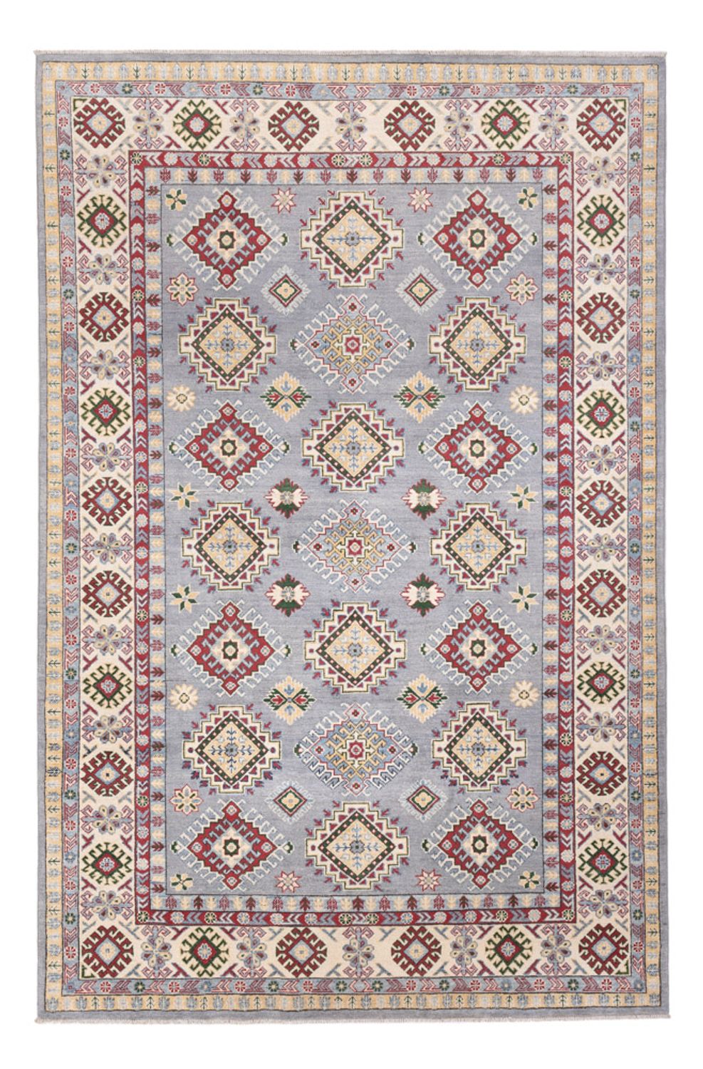Tappeto Ziegler - Kazak - 313 x 202 cm - blu chiaro