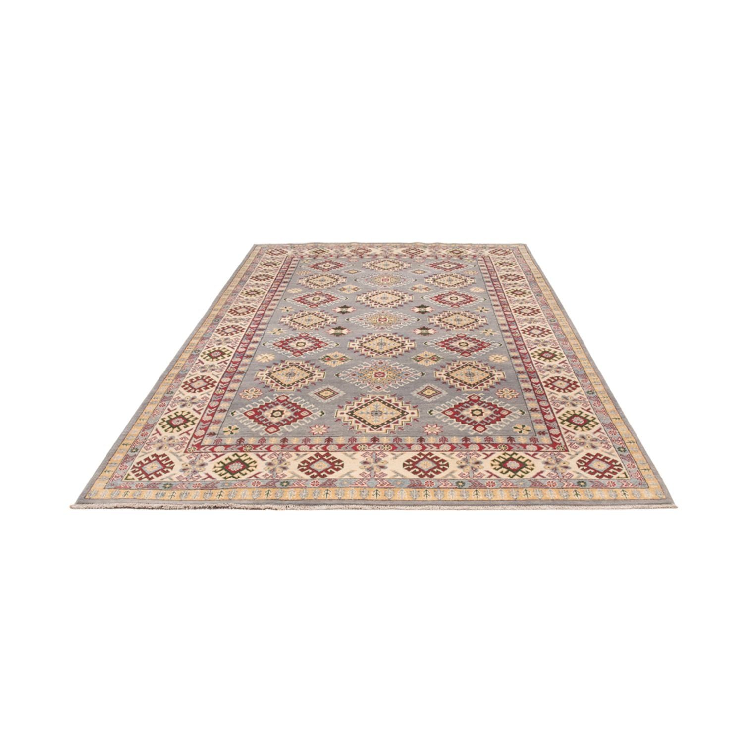 Tappeto Ziegler - Kazak - 313 x 202 cm - blu chiaro