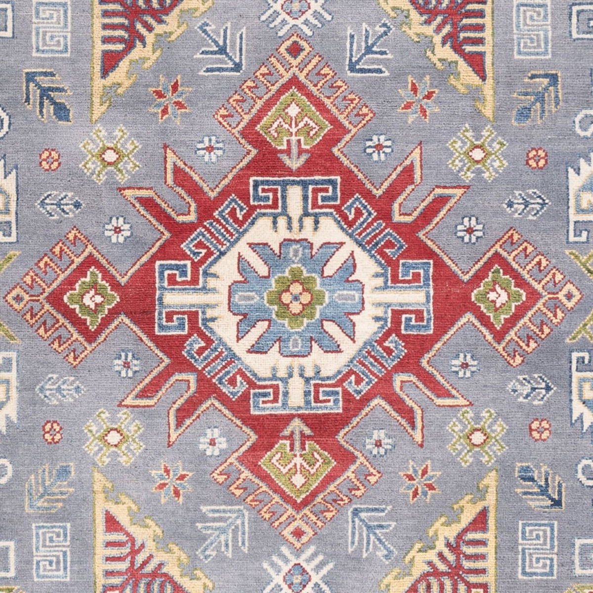 Tappeto Ziegler - Kazak - 302 x 202 cm - blu chiaro