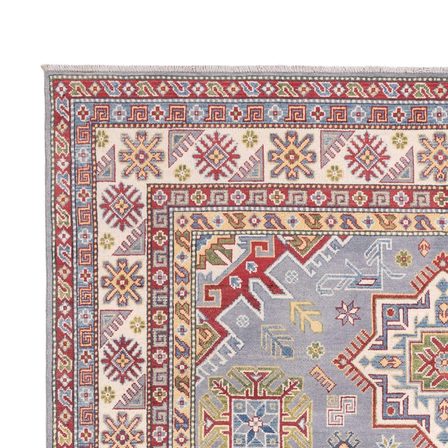 Tappeto Ziegler - Kazak - 302 x 202 cm - blu chiaro