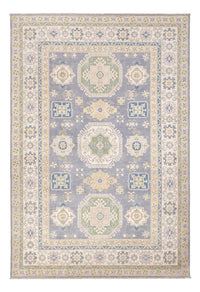 Tappeto Ziegler - Kazak - 299 x 201 cm - blu mare