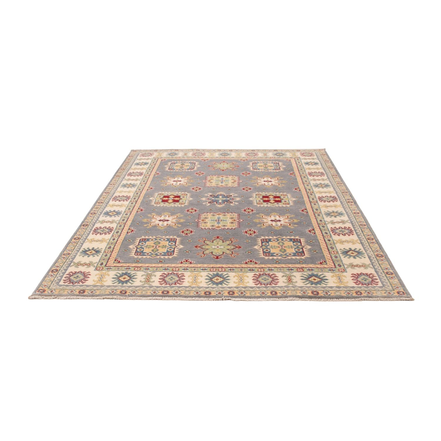 Tappeto Ziegler - Kazak - 234 x 170 cm - blu mare