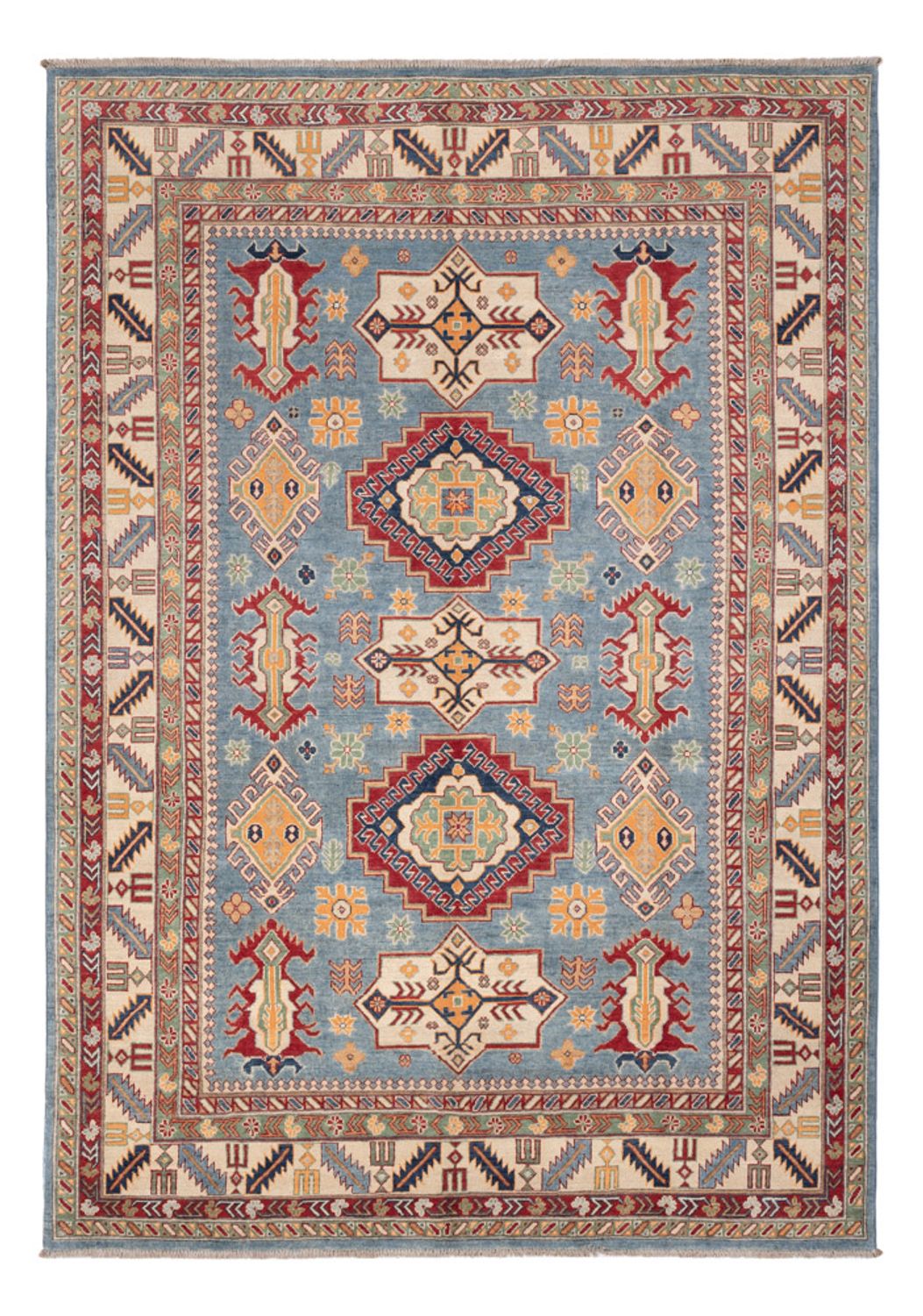 Tappeto Ziegler - Kazak - 291 x 203 cm - blu