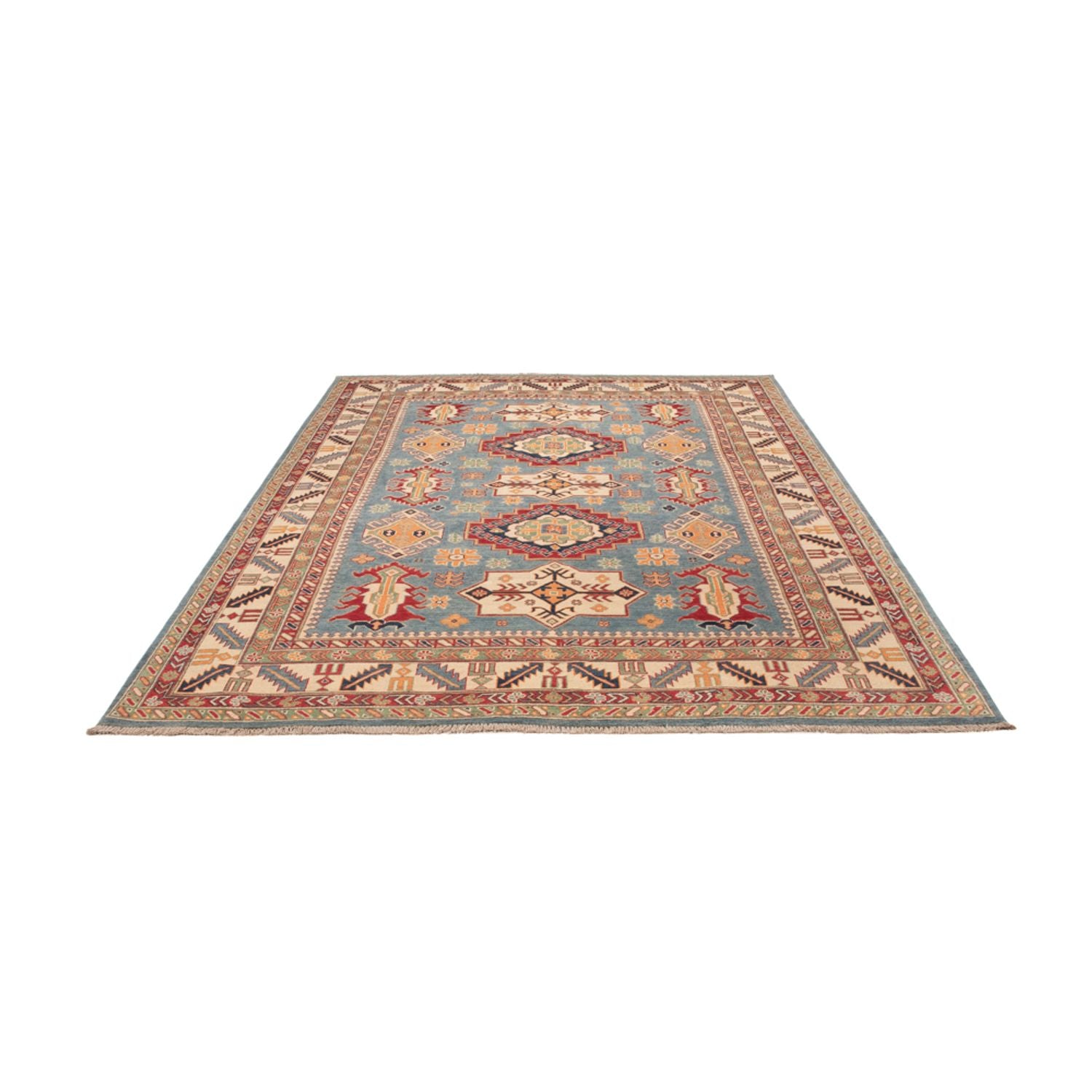 Tappeto Ziegler - Kazak - 291 x 203 cm - blu