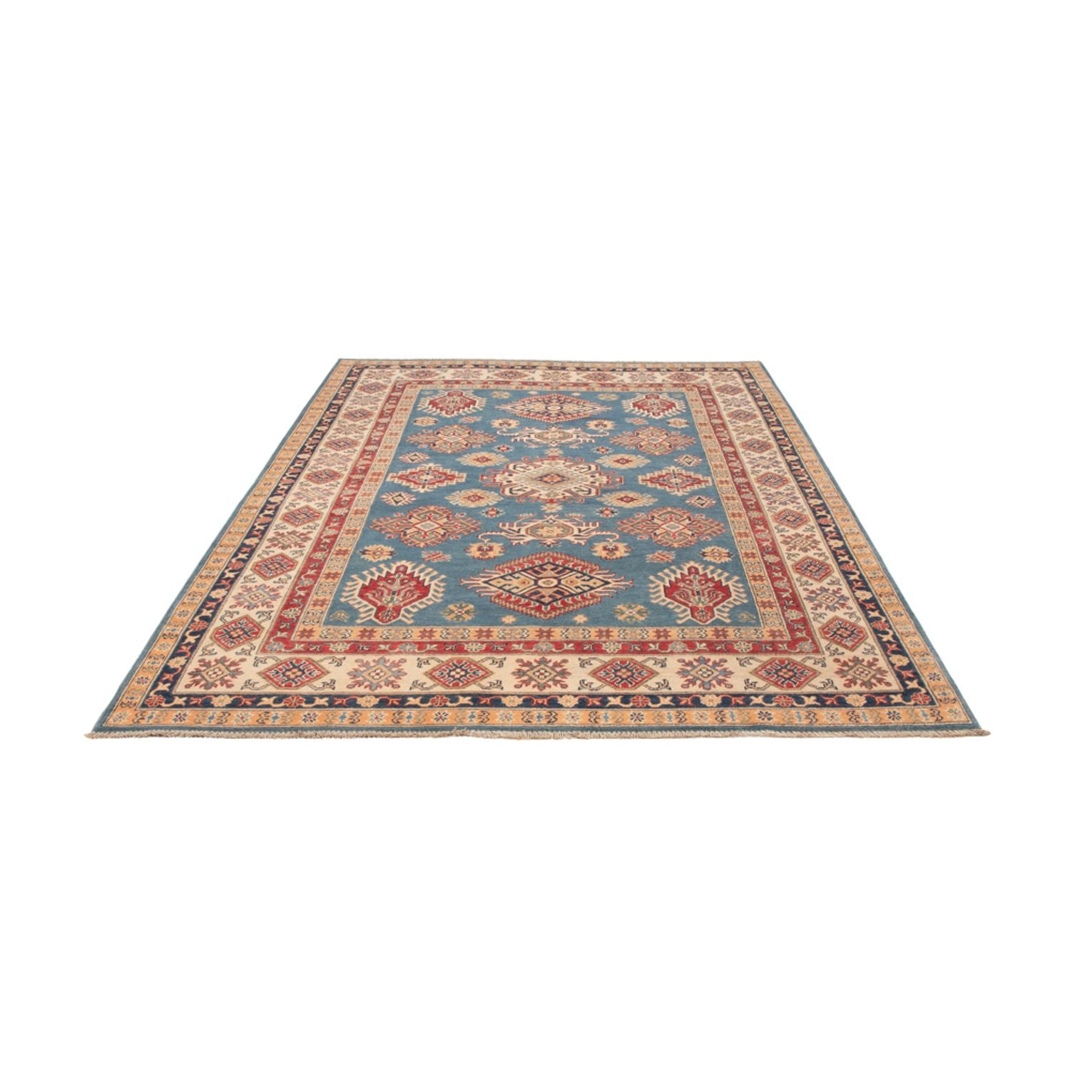 Tappeto Ziegler - Kazak - 276 x 185 cm - blu