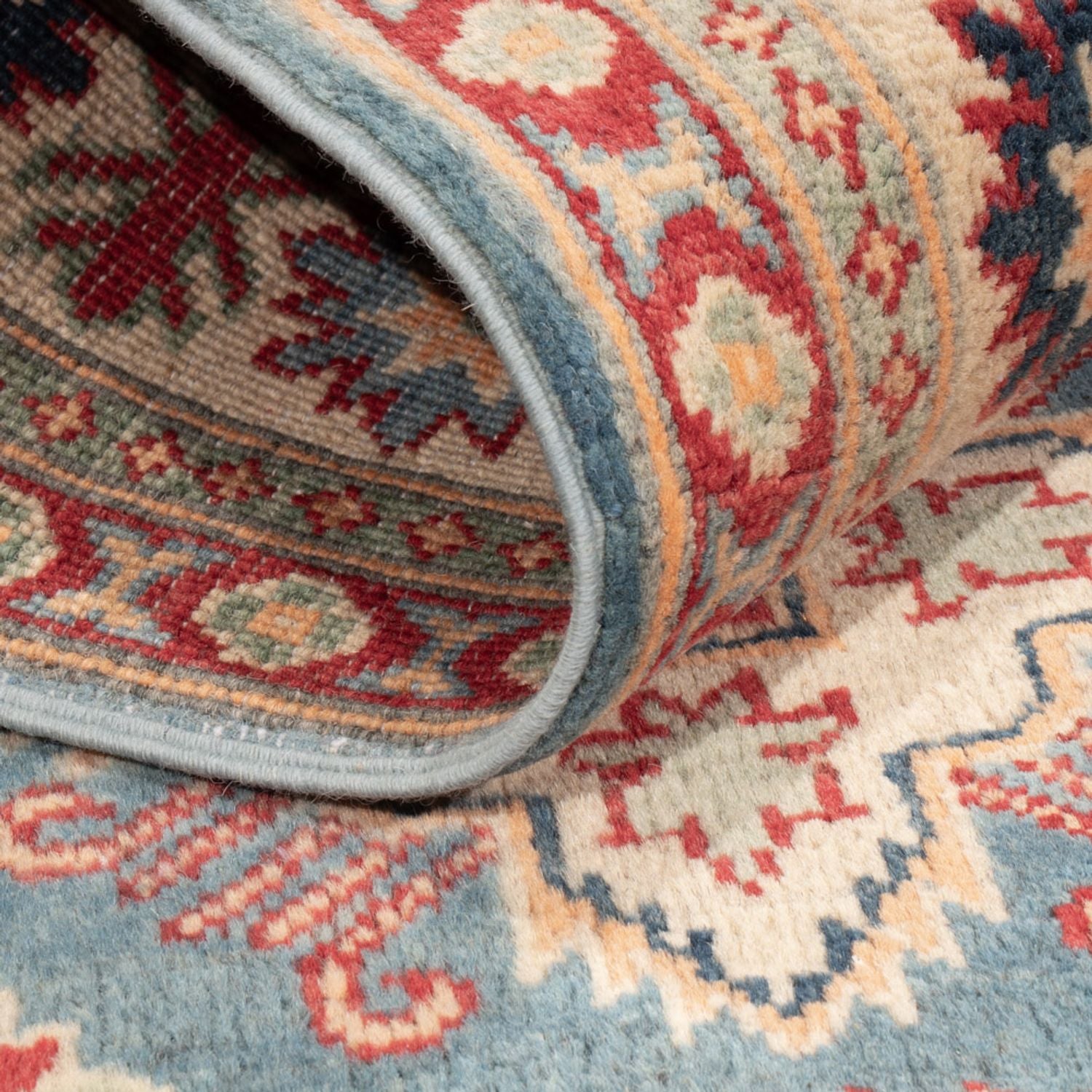 Tappeto Ziegler - Kazak - 203 x 148 cm - blu