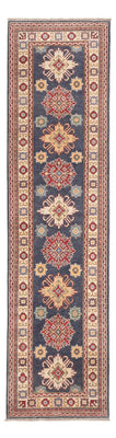 Tappeto corsia Tappeto Ziegler - Kazak - 303 x 80 cm - blu scuro