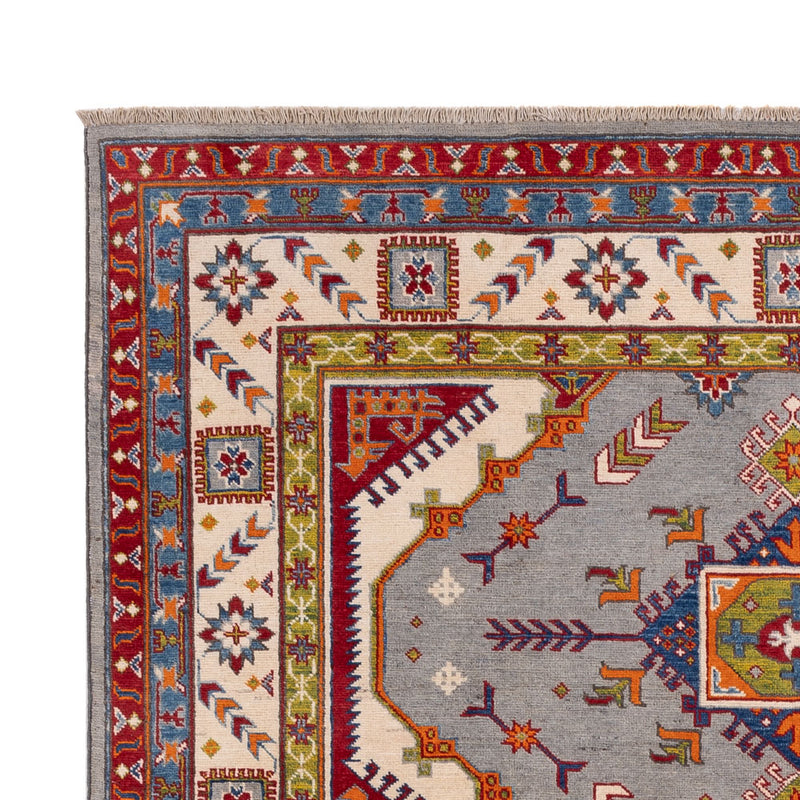 Tappeto Ziegler - Kazak - 298 x 200 cm - blu cielo