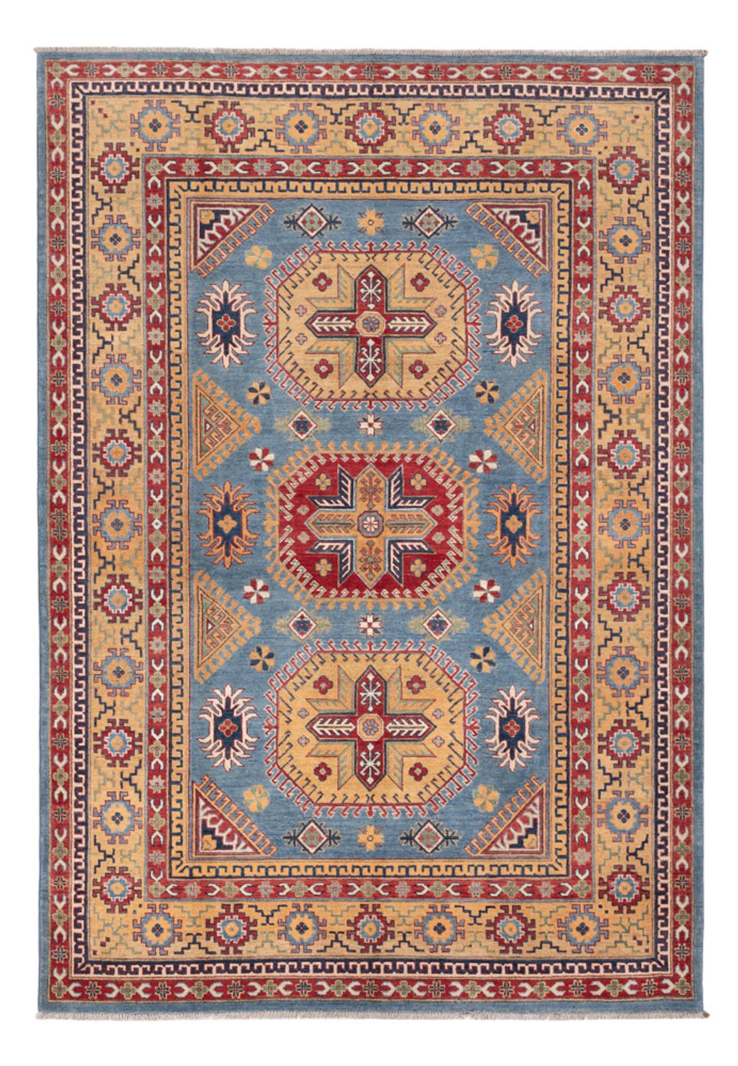 Tappeto Ziegler - Kazak - 291 x 202 cm - blu