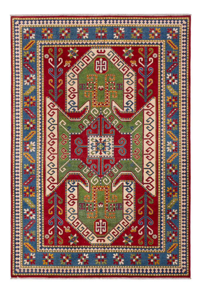 Tappeto Ziegler - Kazak - 297 x 202 cm - verde