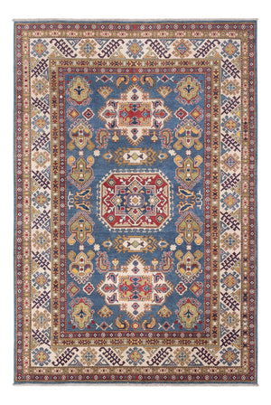 Tappeto Ziegler - Kazak - 296 x 198 cm - blu