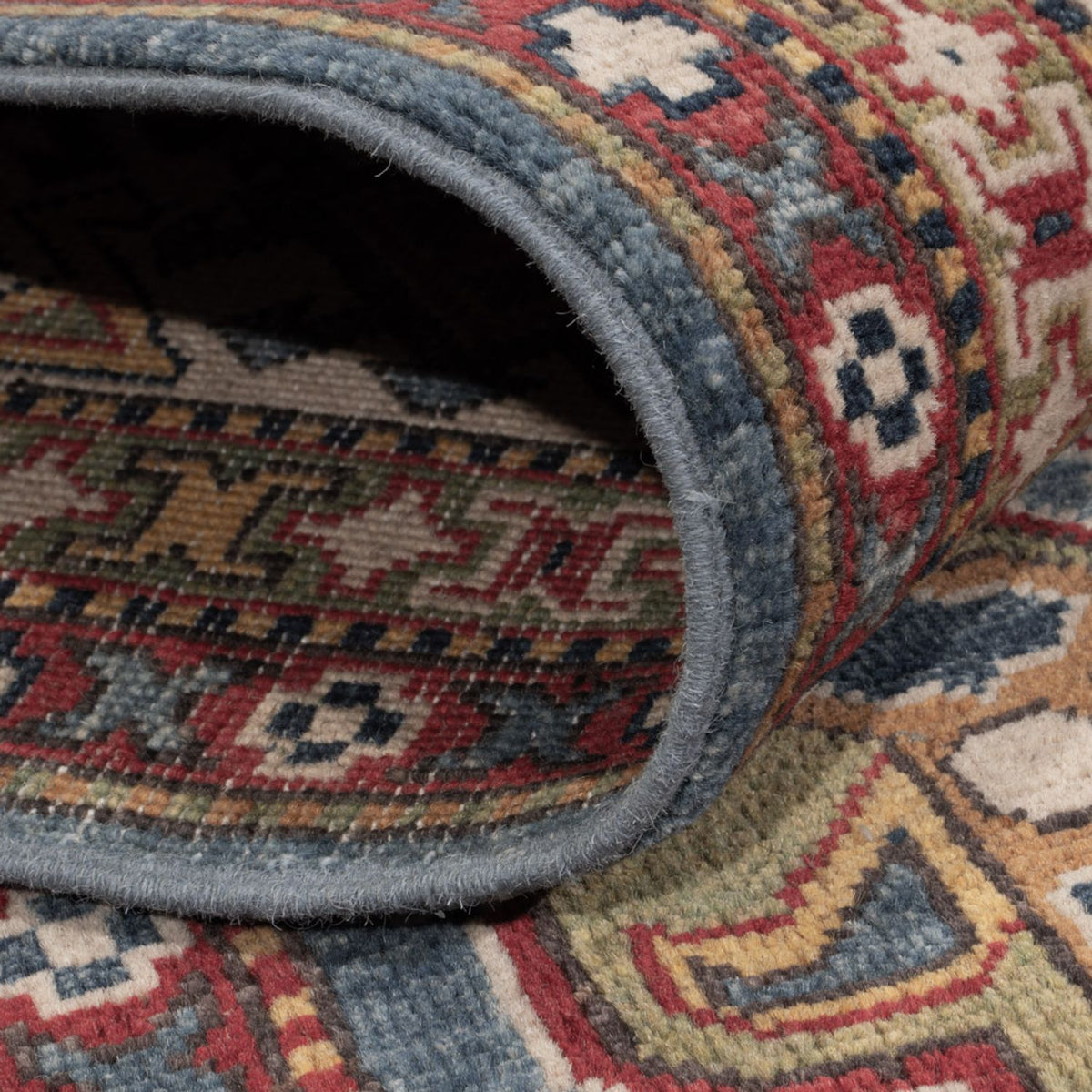 Tappeto Ziegler - Kazak - 296 x 198 cm - blu