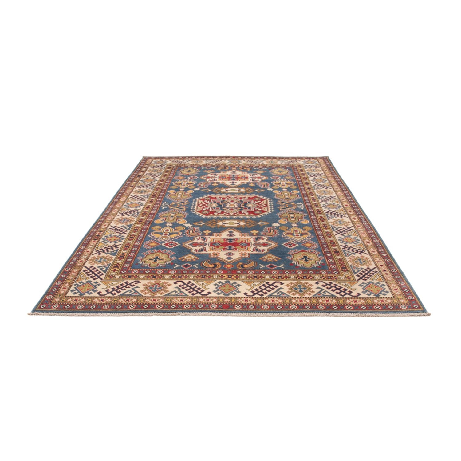 Tappeto Ziegler - Kazak - 296 x 198 cm - blu