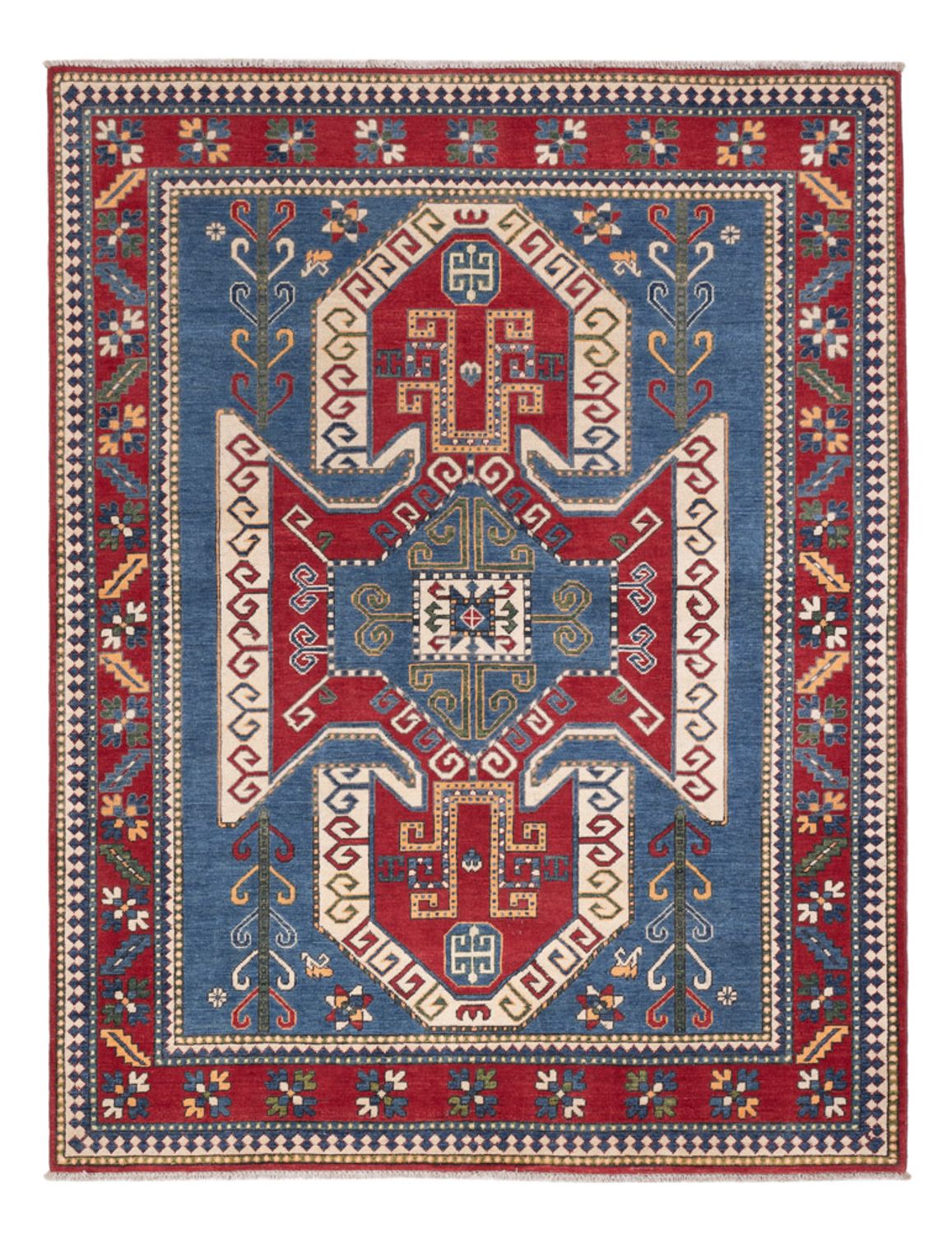 Tappeto Ziegler - Kazak - 227 x 178 cm - multicolore