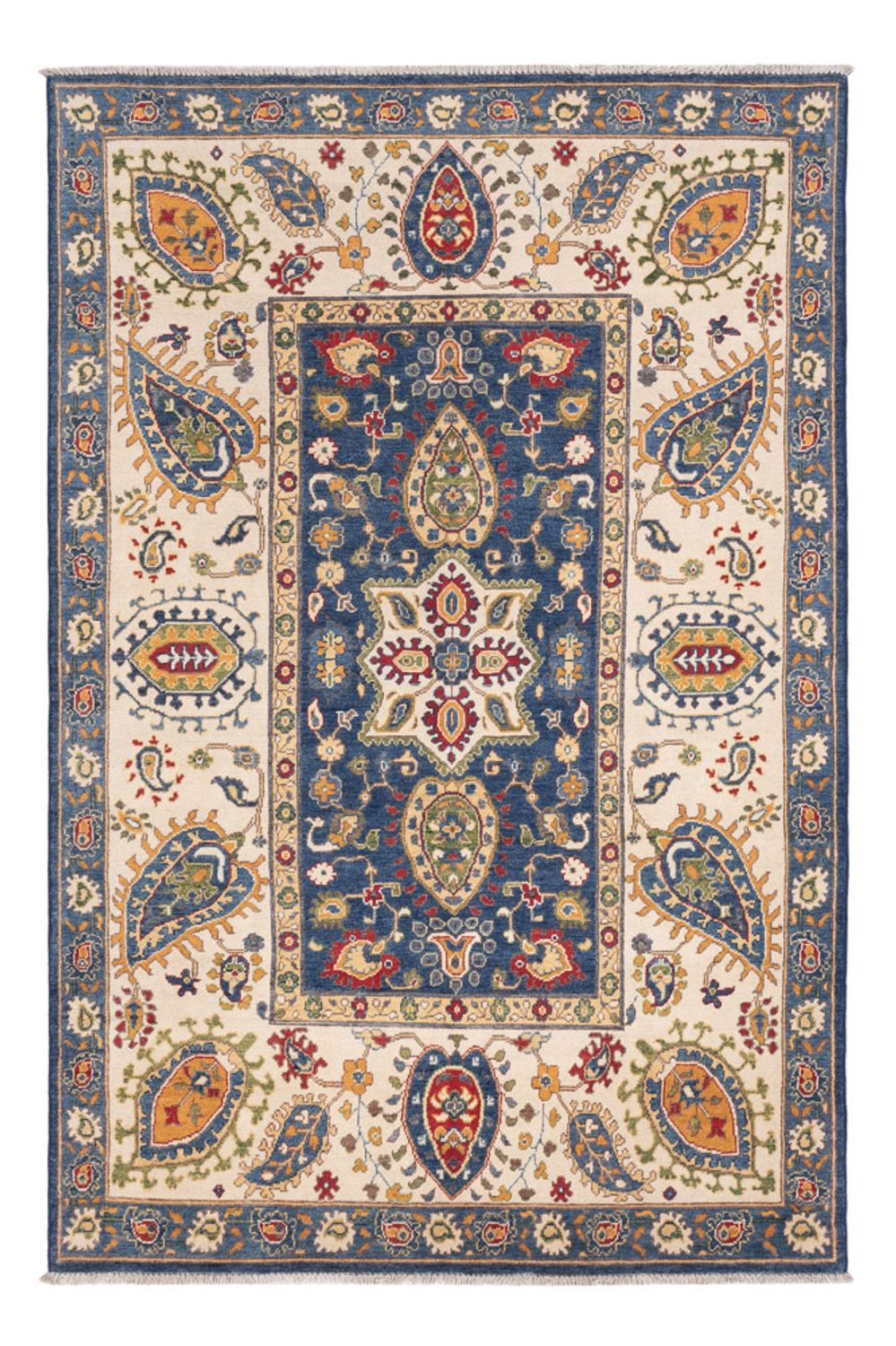 Tappeto Ziegler - Kazak - 249 x 162 cm - blu