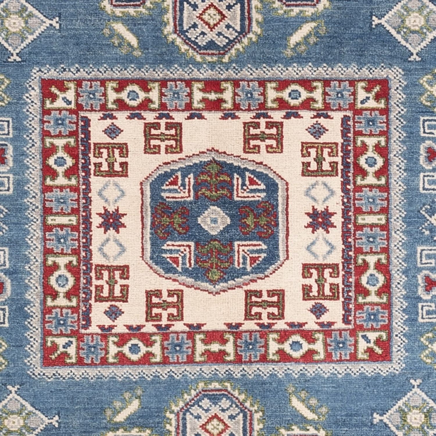 Tappeto Ziegler - Kazak - 197 x 149 cm - blu